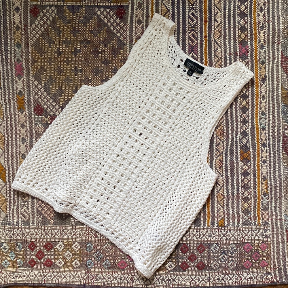 Topshop Summer Crochet Tank